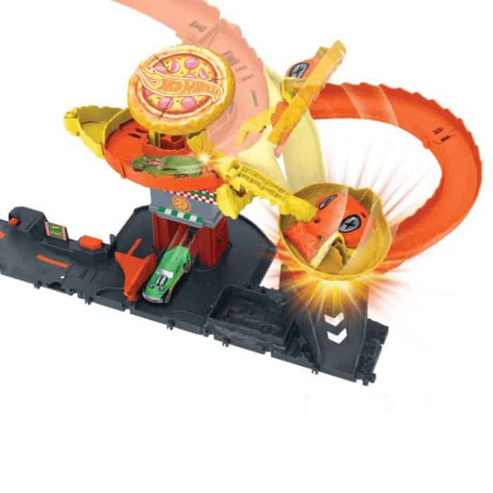 Hot Wheels Pista - Pizza Slam Ataque de Cobra (Let's Race) - Image 6