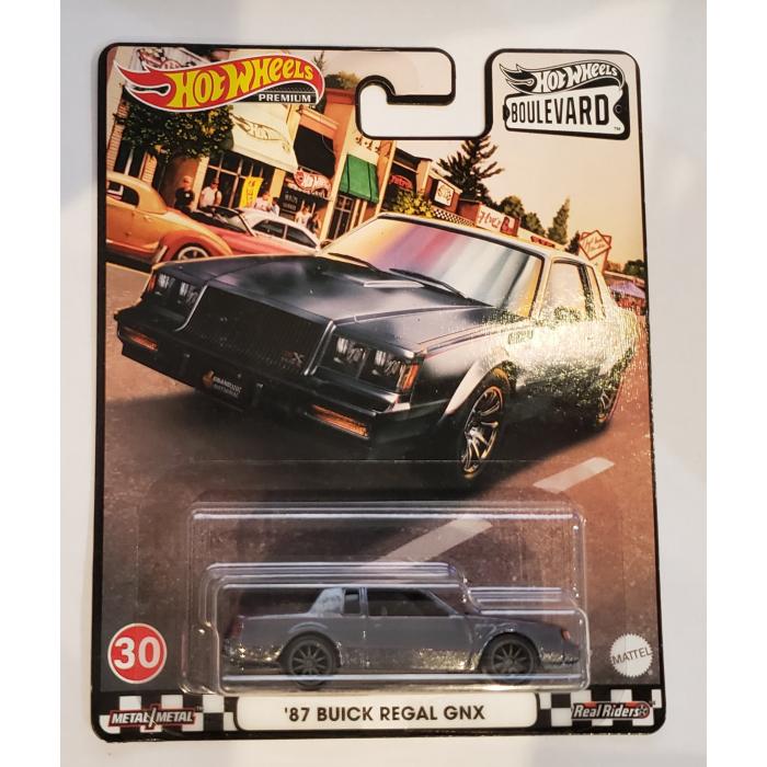 *Embalagem danificada* Hot Wheels Boulevard - '87 Buick Regal GNX