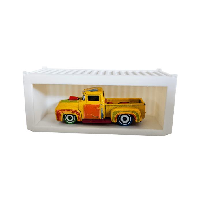 Hot Wheels Expositor - Display Container Empilhavel Branco