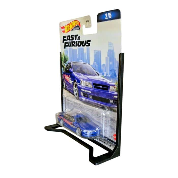 Hot Wheels Expositor - Display Mesa Blister Premium Preto - Image 2