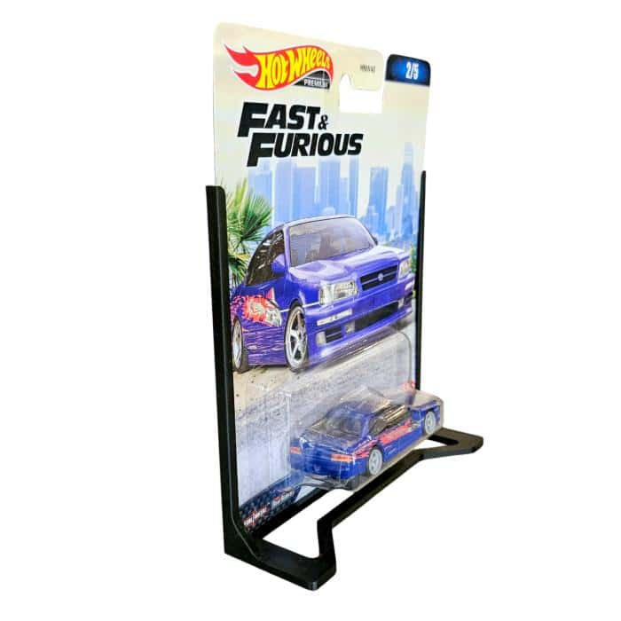 Hot Wheels Expositor - Display Mesa Blister Premium Preto - Image 3