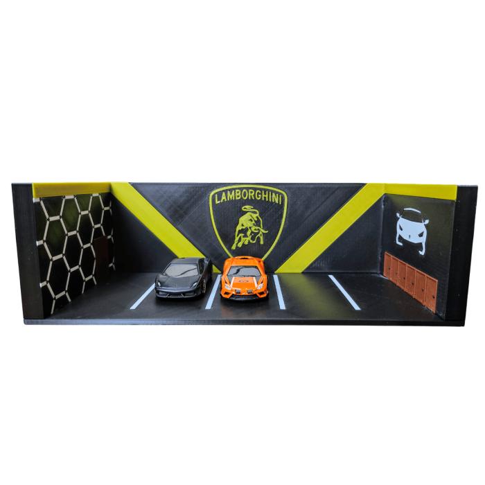 Hot Wheels Diorama - Garagem Lamborghini - Image 3