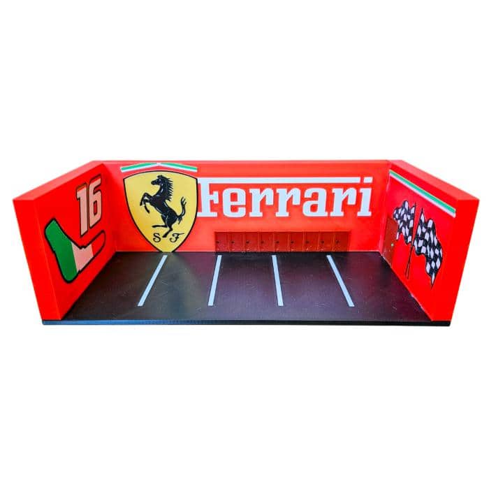 Hot Wheels Diorama - Garagem Ferrari - Image 2