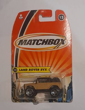 Matchbox -  Land Rover SVX