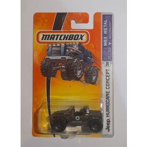 Hot Wheels matchbox - Jeep hurricane concept 58