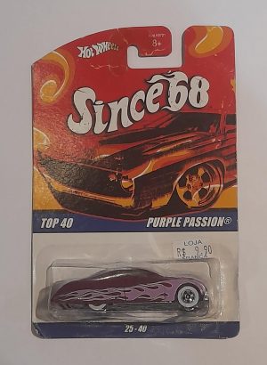 *Embalagem danificada* Hot Wheels Classics - Purple Passion