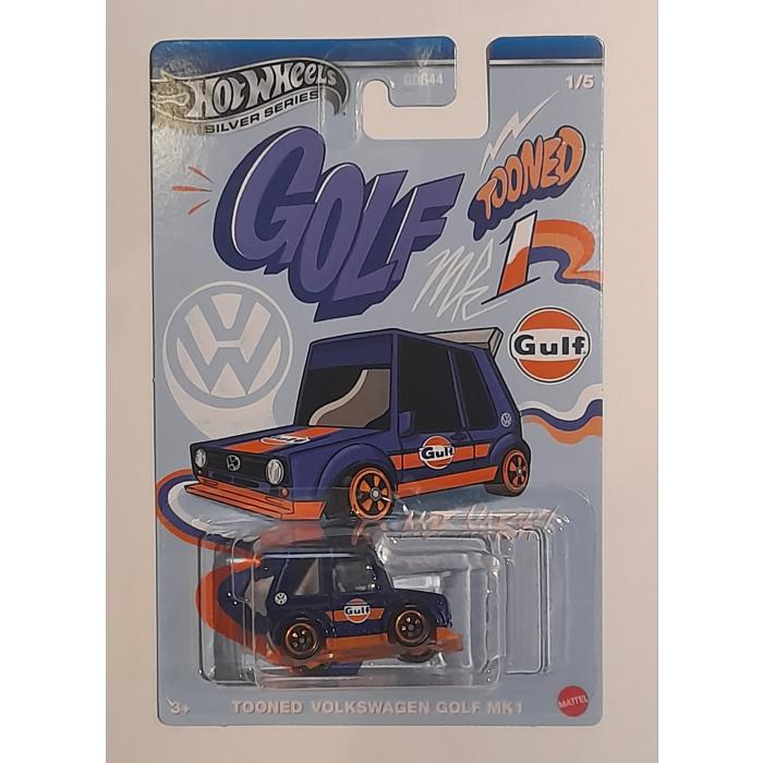 Hot Wheels silver series - Tooned Volkswagen Golf mk1