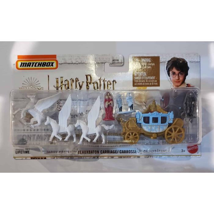 *Embalagem danificada* Matchbox Harry Potter - Beaxbaton Carruagem