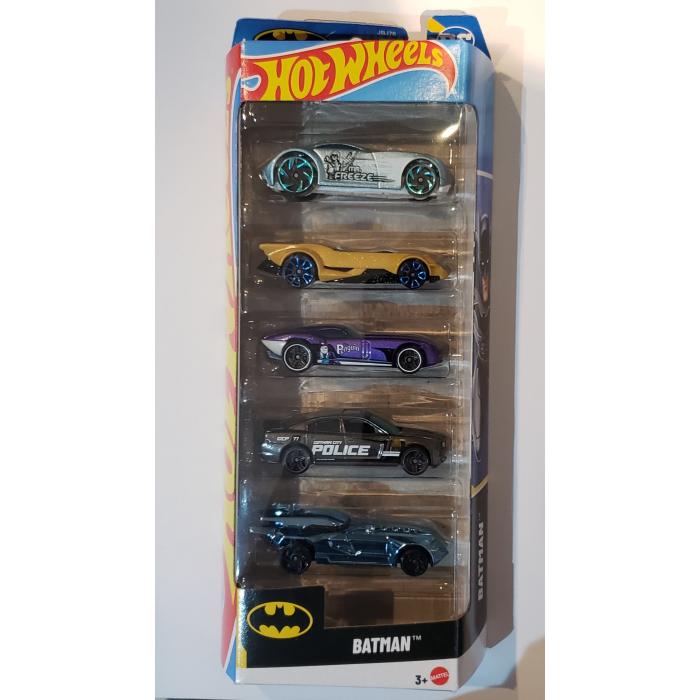 Hot Wheels Pack de 5 - Batman