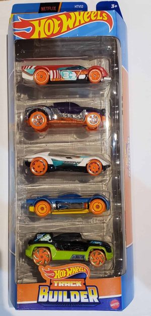 Hot Wheels Pack de 5 - Track Builder