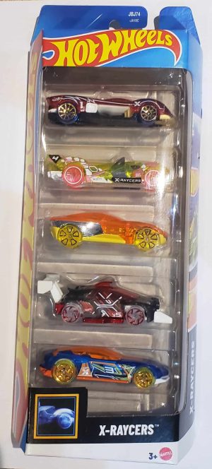 Hot Wheels Pack de 5 - X-Raycers