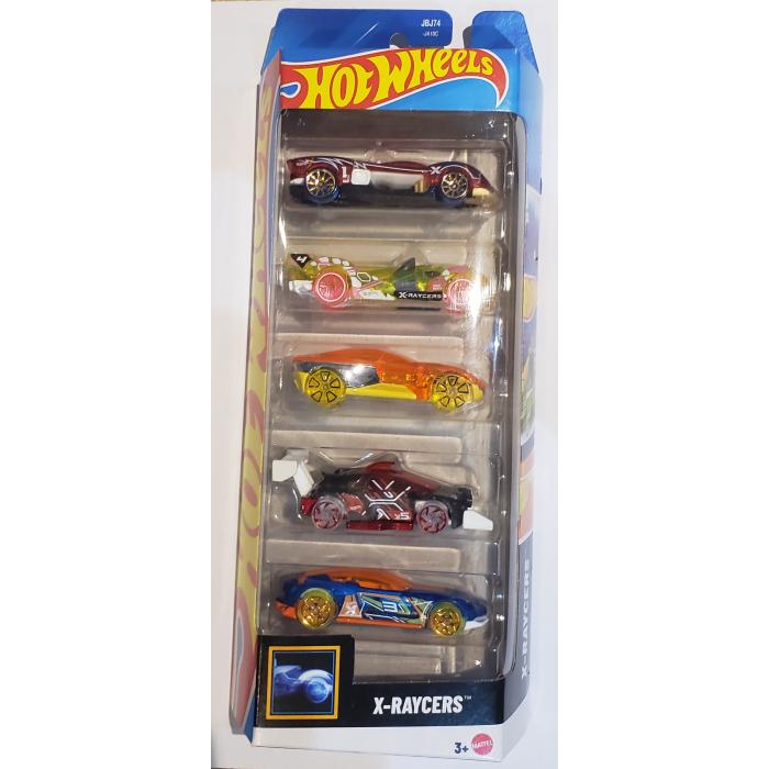 Hot Wheels Pack de 5 - X-Raycers