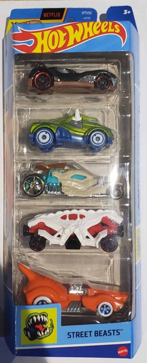 Hot Wheels Pack de 5 - Street Beasts
