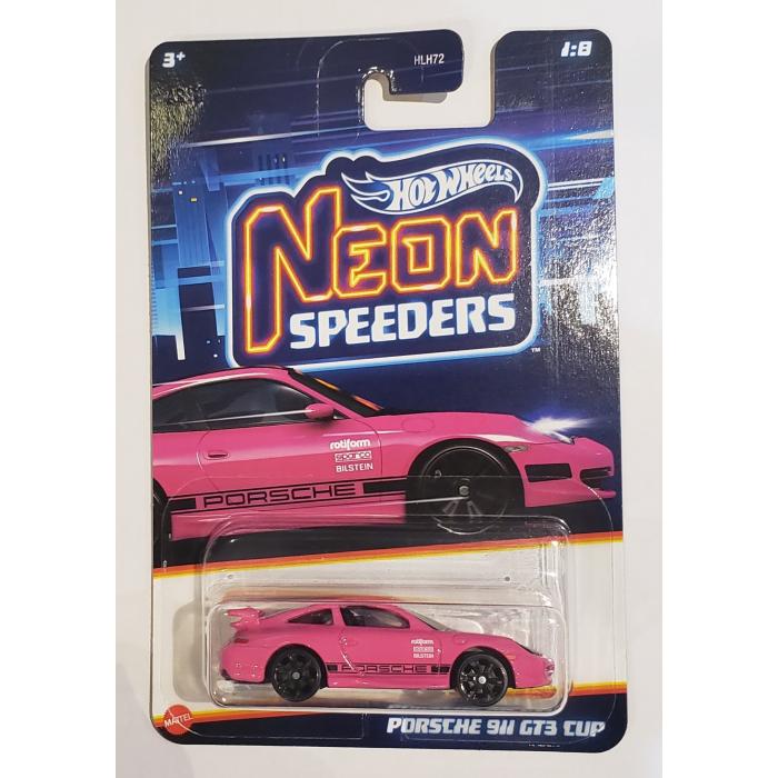 Hot Wheels Neon Speeders - Porsche 911 GT3 Cup