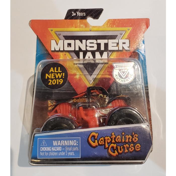 *Embalagem danificada* Monster Jam - Captain's Curse