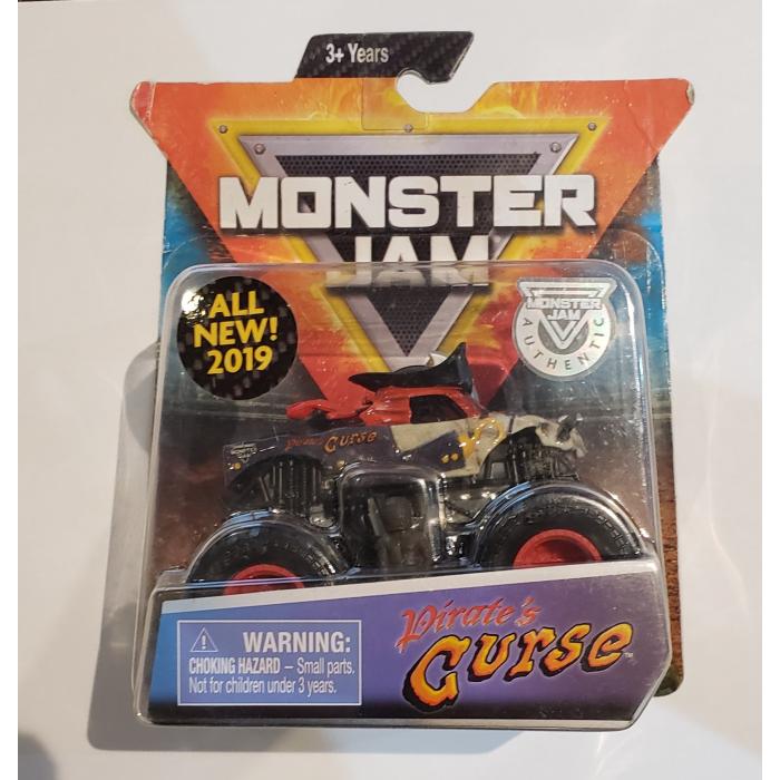 *Embalagem danificada* Monster Jam - Pirate's Curse