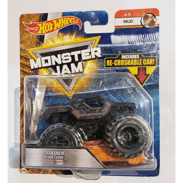 *Embalagem danificada* Monster Jam - Solidier Fortune