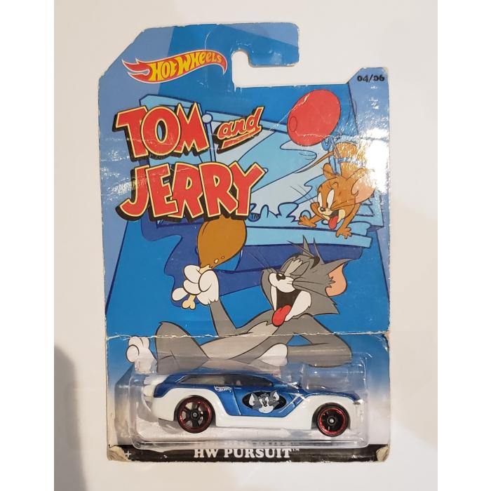 *Embalagem danificada* Hot Wheels Tom and Jerry - Pursuit