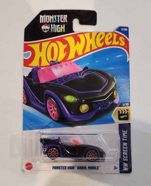 Hot Wheels Screen Time - Monster High Ghoul Mobile