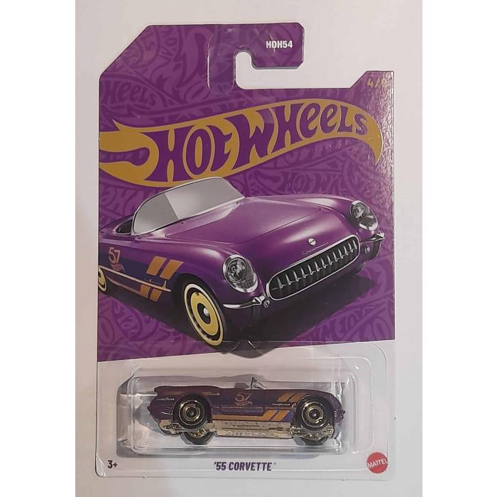 Hot Wheels 57 Anos - 55 Corvette