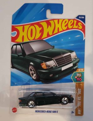 Hot Wheels '70s VS.' 90s - Mercedes-Benz 500 E