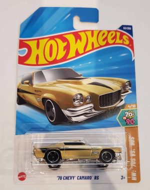 Hot Wheels '70s VS.' 90s - - '70 Chevy Camaro RS