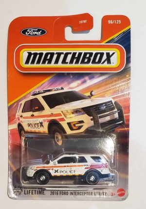 Matchbox  -  2016 Ford Interceptor Utility