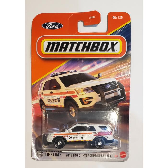 Matchbox  -  2016 Ford Interceptor Utility