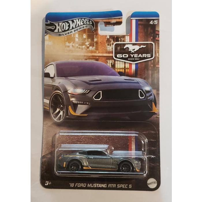 Hot Wheel 60 Years - 18 Ford Mustang RTR Spec 5
