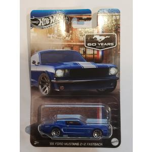 Hot Wheel 60 Years - 65 Ford Mustang 2+2 Fastback