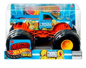 Hot Wheels Monster Trucks Oversized - Funny Feelings (Escala 1/24)