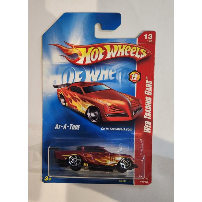 Hot Wheels Web Trading Cars - At-A-Tude