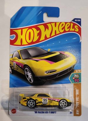 Hot Wheels '70s VS.' 90s - '95 Mazda RX-7 Drift