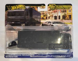 *Embalagem danificada* Hot Wheels Team Transport - Lamborghini Reventón Roadster / Flipsider Hauler