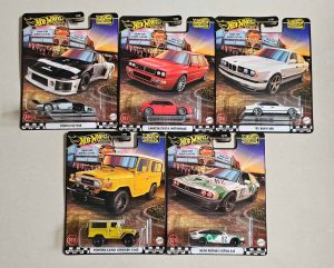 Hot Wheels Boulevard -  Set 2025  (5 miniaturas)