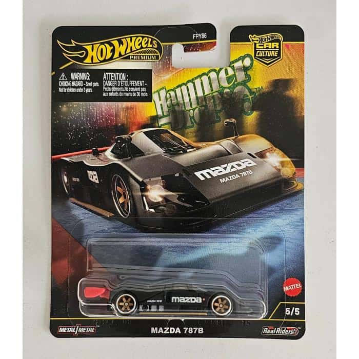 Hot Wheels Car Culture Hammer Drop - Mazda 787B