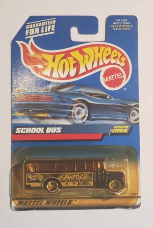 *Embalagem danificada* Hot Wheels Mattel - School Bus