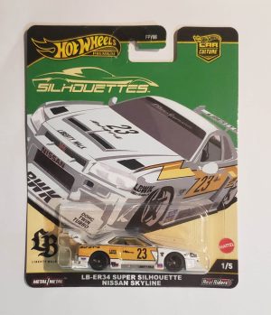 Hot Wheels Silhouettes - LB-ER34 Super Silhouette Nissan Skyline