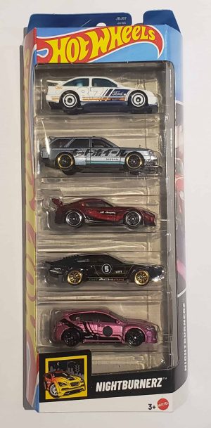Hot Wheels Pack de 5 - Nightburnerz