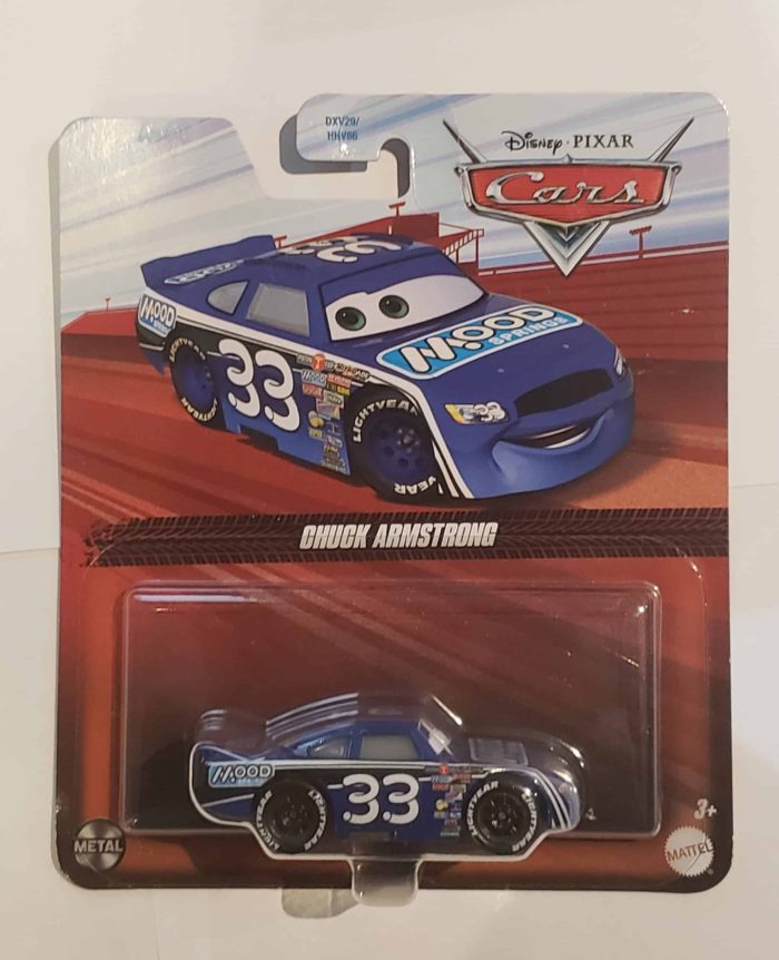 *Embalagem danificada* Disney Pixar Cars - Chuck Armstrong