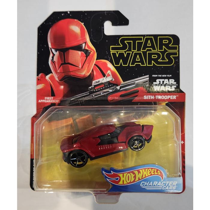 Hot Wheels Character Cars - Star Wars Sith Trooper