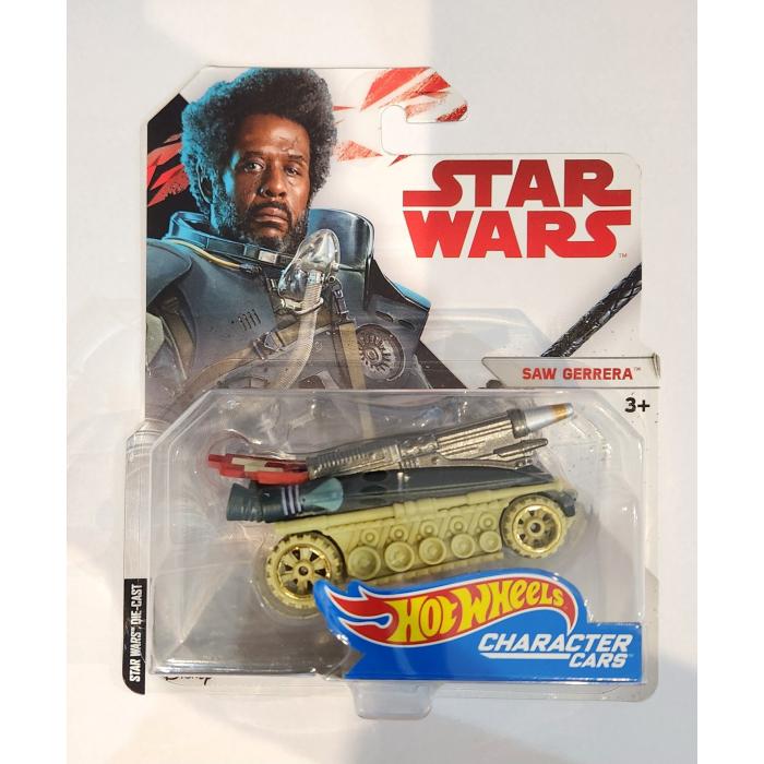Hot Wheels Character Cars Star Wars - Saw Gerrera