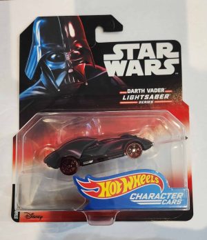 Hot Wheels Character Cars Star Wars - Darth Vader Lightsaber