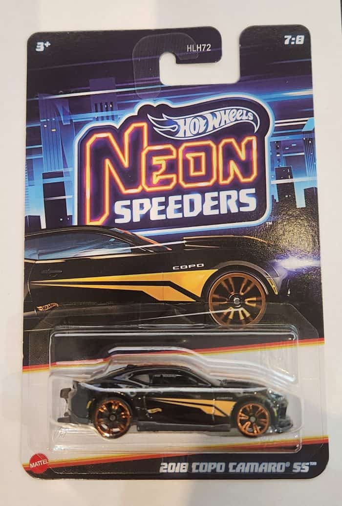 Hot Wheels Neon Speeders - 2018 Copo Camaro SS