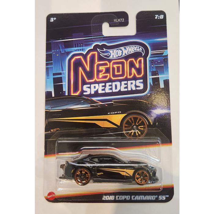 Hot Wheels Neon Speeders - 2018 Copo Camaro SS