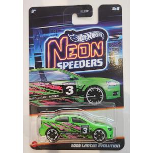 Hot Wheels Neon Speeders - 2008 Lancer Evolution