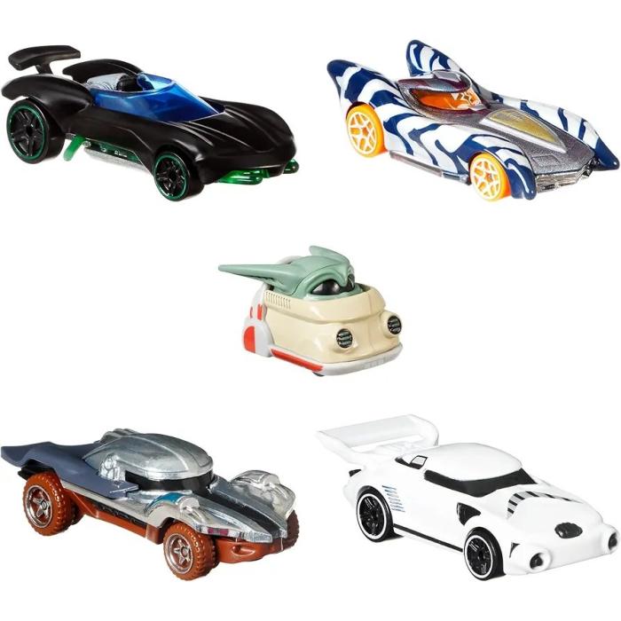 Hot Wheels Star Wars - The Mandalorian Pack de 5
