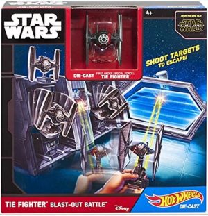 Hot Wheels Star Wars - Batalha de Naves Tie