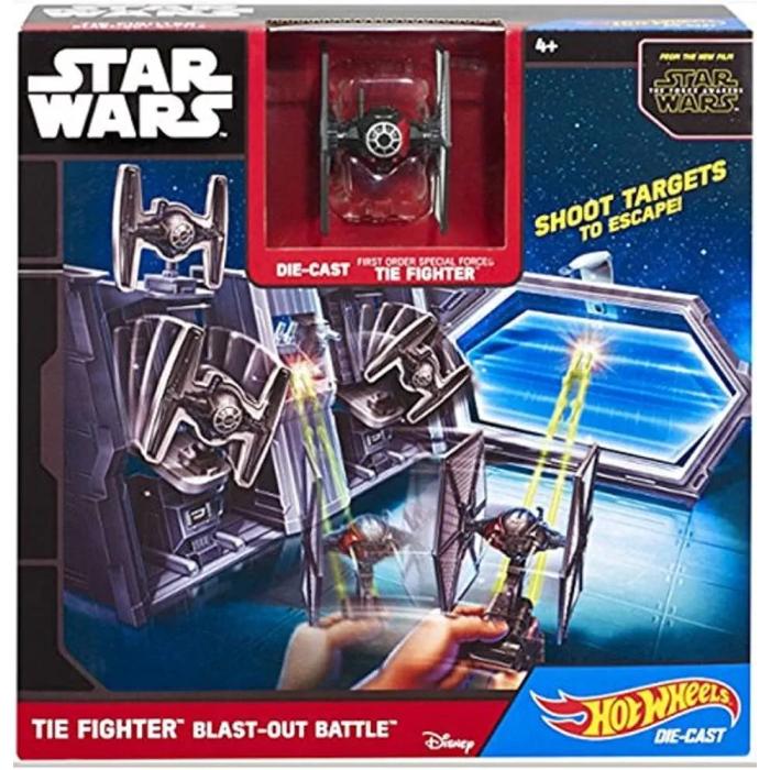 Hot Wheels Star Wars - Batalha de Naves Tie