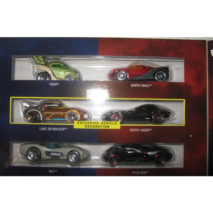Hot Wheels Star Wars - Lighside VS Darkside Pack de 6 - Image 2